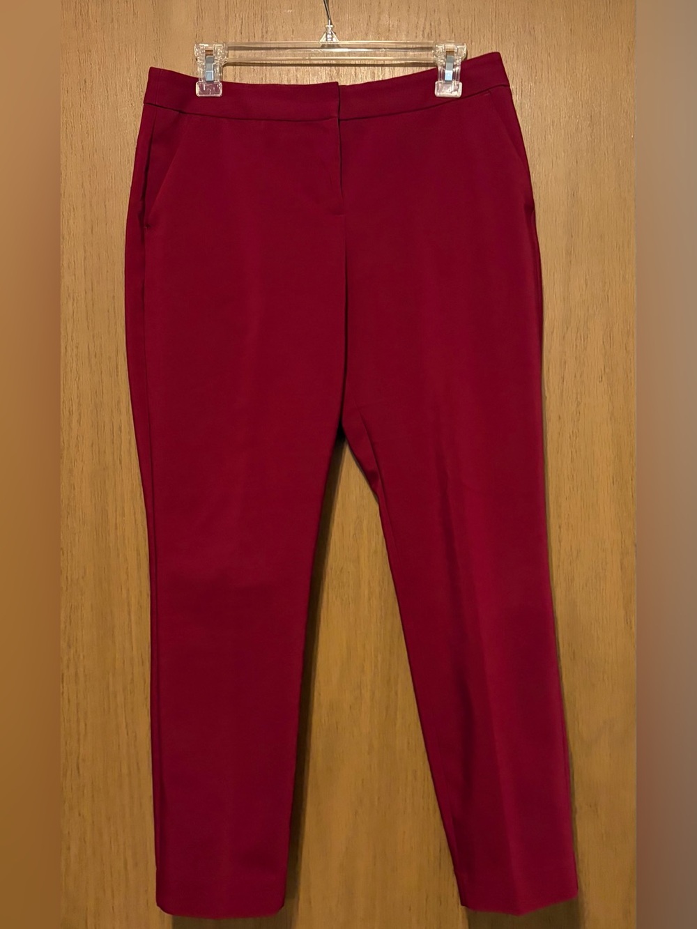 Express Red Skinny Pants